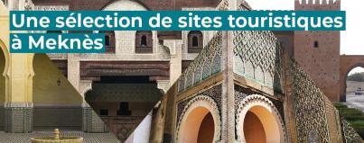 selection, sites, touristiques, meknes, maroc