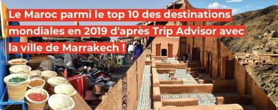 maroc, top, destinations, mondiales, 2019, trip, advisor, ville, marrakech