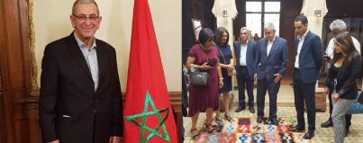 cpt al haouz association amitie maroc israel en discussion pour faire decoller le tourisme dans la province