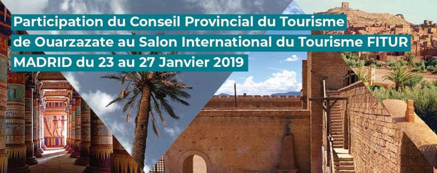 participation cpt ouarzazate salon international tourisme fitur madrid