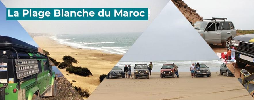plage blanche maroc