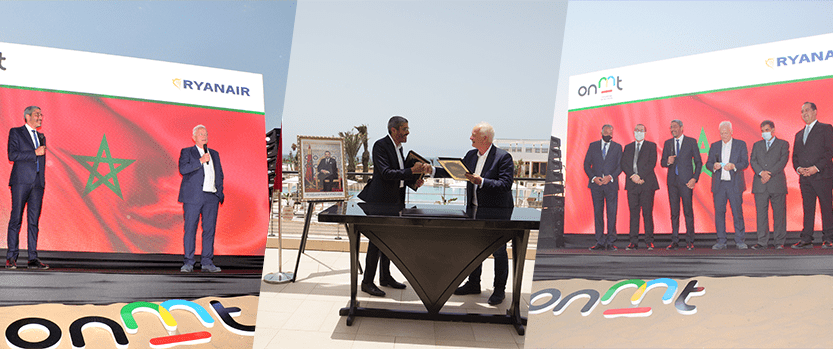 onmt signe accord strategique avec ryanair sur agadir taghazout