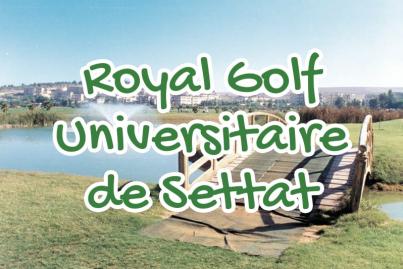 royal, golf, universitaire, settat, maroc