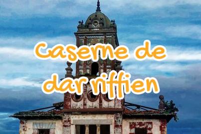 caserne, de, dar, riffien, tetouan, maroc