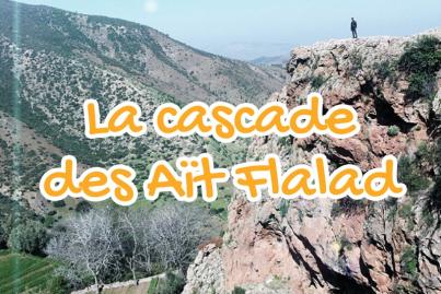 cascade, de, ait, flalade, azilal, maroc