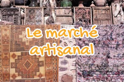 the, craft, market, ouarzazate, morocco