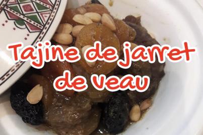 Tajine de jarret de veau aux pruneaux caramélisés