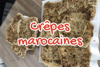 Crêpes marocaines (Msemmen)