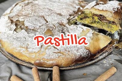 Pastilla marocaine au poulet, amandes et miel