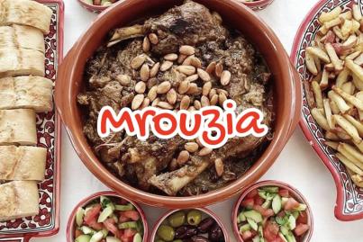 Mrouzia Tajine d'agneau aux raisins secs