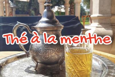 Thé marocain à la menthe
