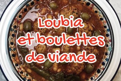 Haricots blancs aux boulettes de viande