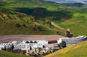 Image - Moulay Yacoub vu du ciel