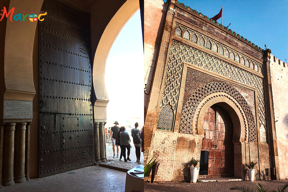 bab mansour meknes tourisme visiter maroc