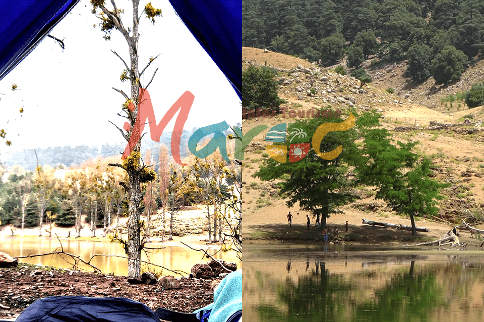 lac ouiouane lieux insolite maroc travel afrique