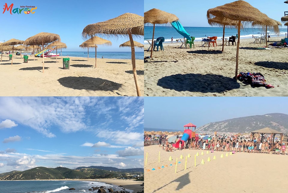 oued aliane pavillon bleu beach maroc