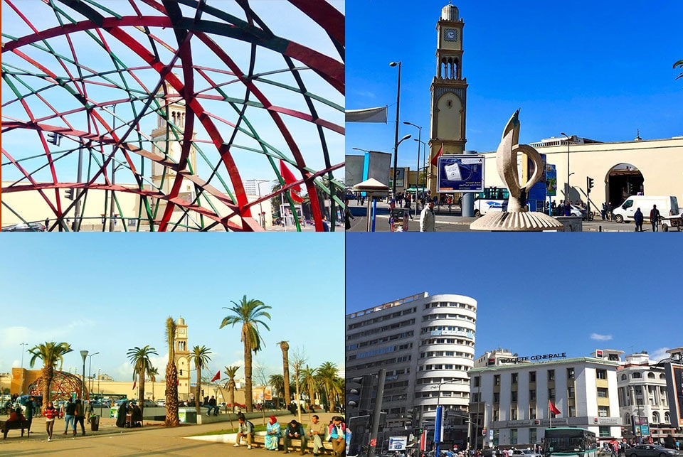place nation unies casablanca attraction maroc