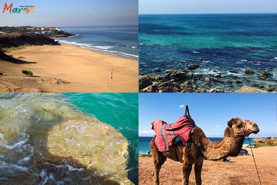 plage achakar pavillon bleu beach maroc