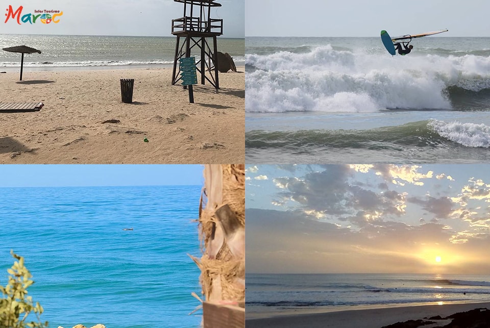 plage foum labouir pavillon bleu maroc