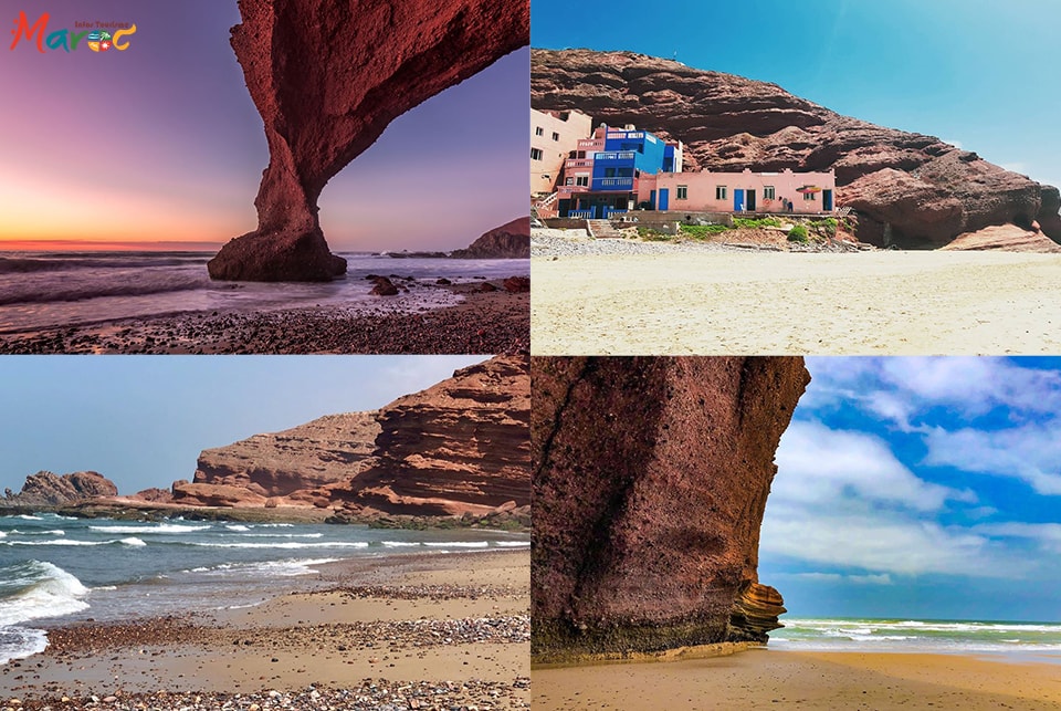 plage sidi ifni beach tourisme visiter pavillon bleu