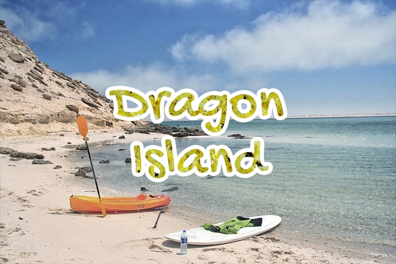 dragon, island, morocco